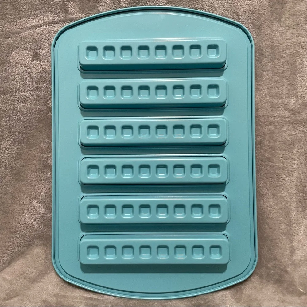 Pampered Chef Brownie Bite & Waffle Stick Pans Set Nonstick Bakeware Lot